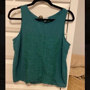 Green American Eagle Sleeveless Top